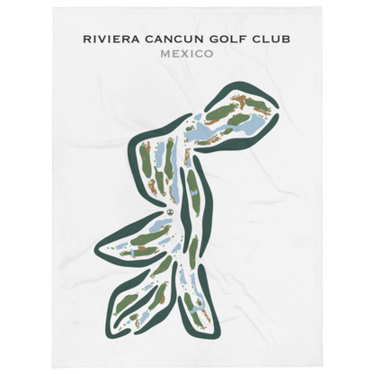 Riviera Cancun Golf Club, Mexico - Printed Golf Courses