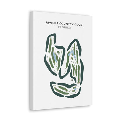 Riviera Country Club, Florida - Printed Golf Courses