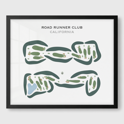 Road Runner Club, California - Printed Golf Courses