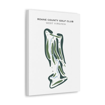 Roane County Golf Club, West Virginia - Printed Golf Course