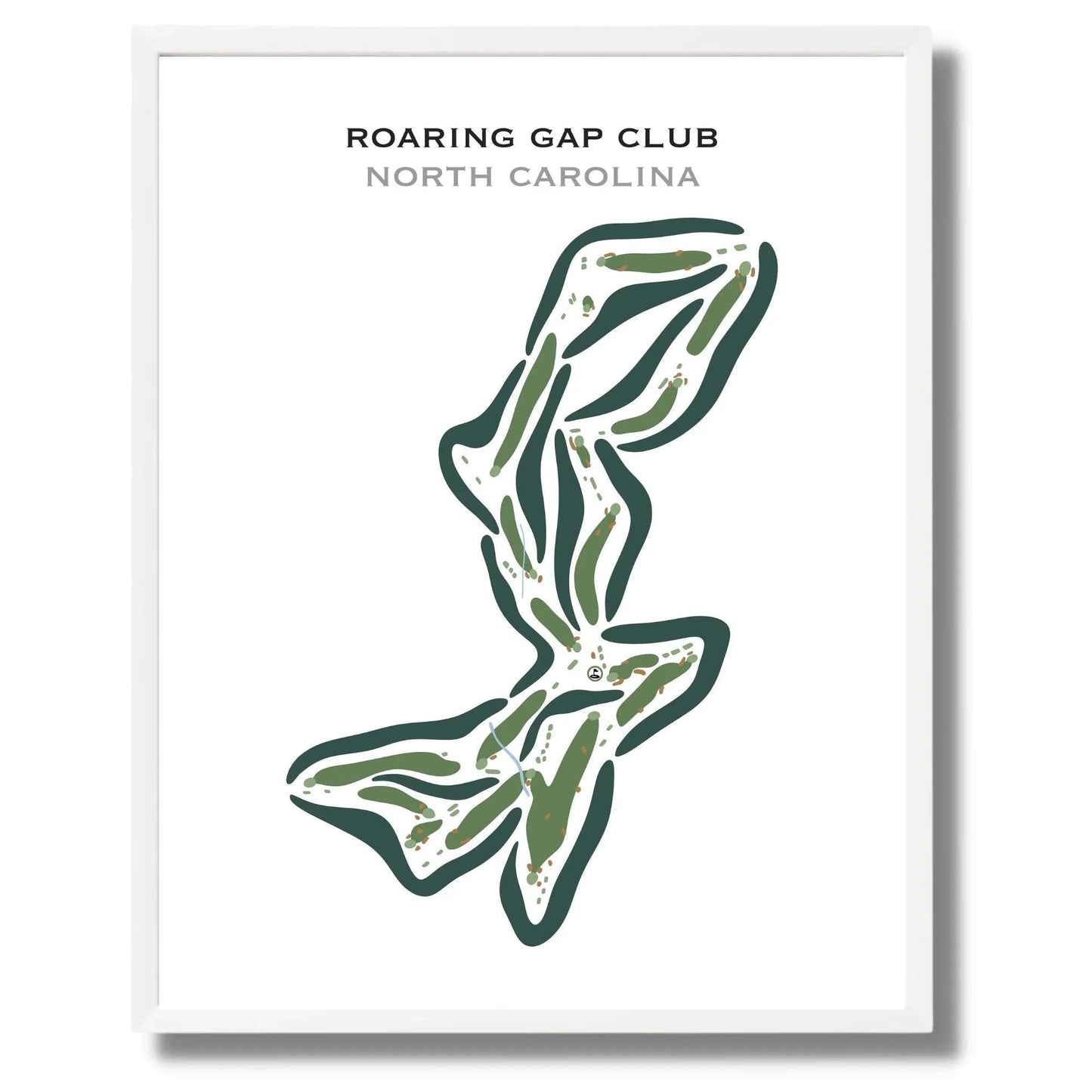 Roaring Gap Club, North Carolina - Printed Golf Courses