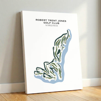 Robert Trent Jones Golf Club, Virginia - Printed Golf Courses