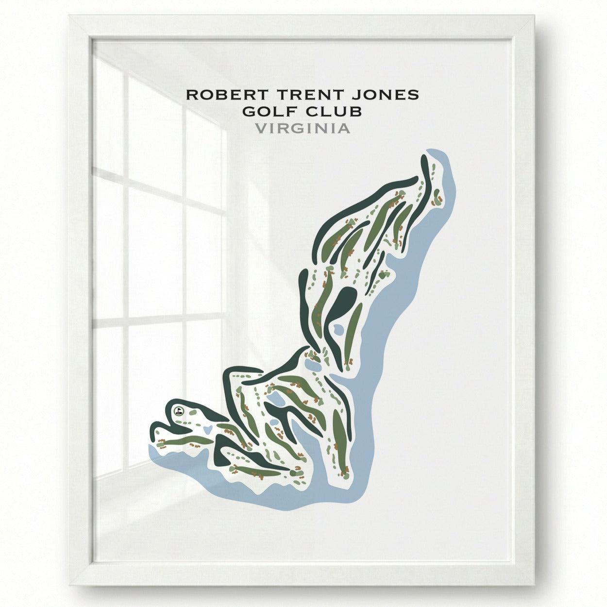Robert Trent Jones Golf Club, Virginia - Printed Golf Courses
