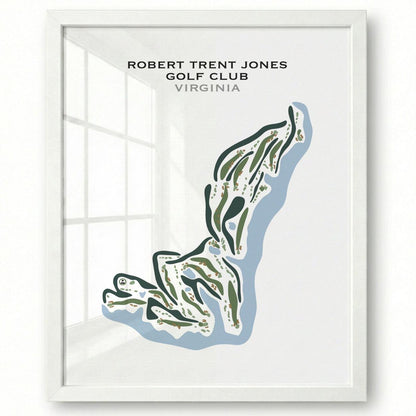 Robert Trent Jones Golf Club, Virginia - Printed Golf Courses