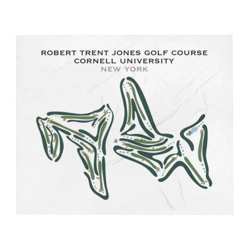 Robert Trent Jones Golf Course Cornell University, New York - Printed Golf Courses