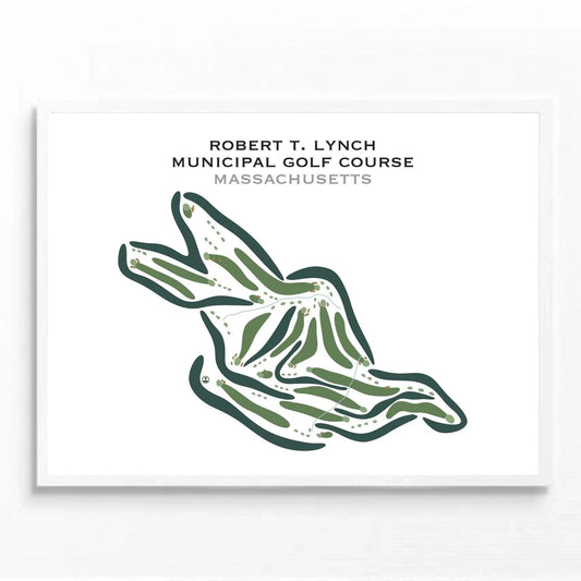 Robert T. Lynch Municipal Golf Course, Massachusetts - Printed Golf Courses
