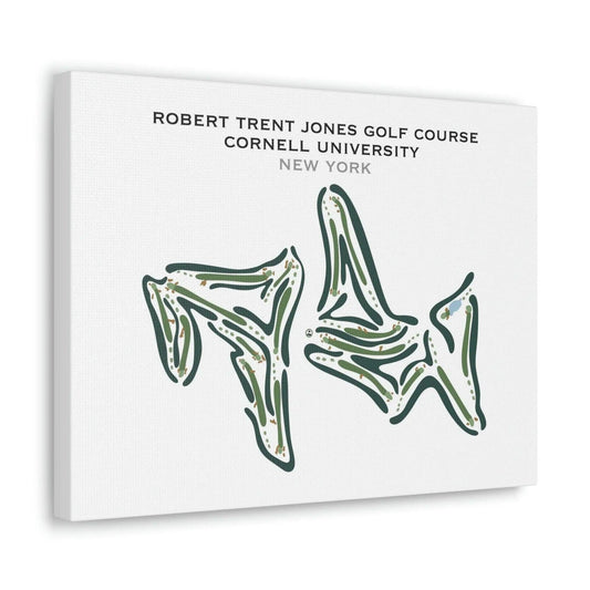 Robert Trent Jones Golf Course Cornell University, New York - Printed Golf Courses