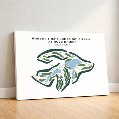 Robert Trent Jones Golf Trail at Ross Bridge, Alabama - Printed Golf Courses
