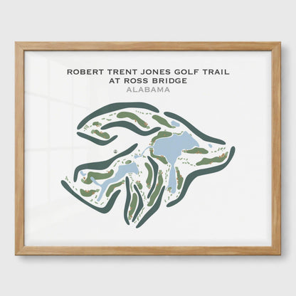 Robert Trent Jones Golf Trail at Ross Bridge, Alabama - Printed Golf Courses