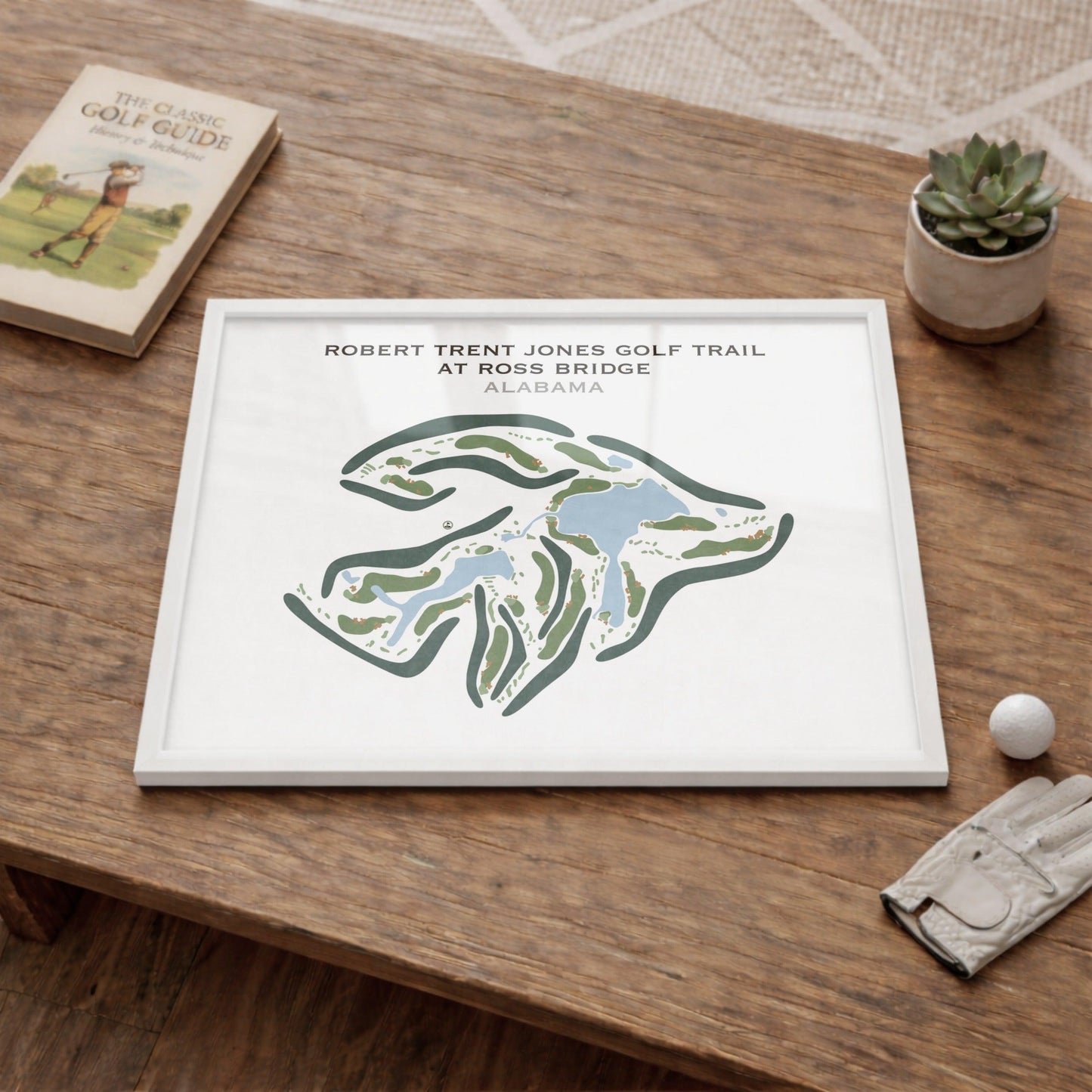 Robert Trent Jones Golf Trail at Ross Bridge, Alabama - Printed Golf Courses