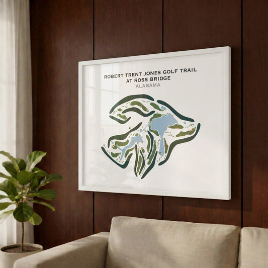 Robert Trent Jones Golf Trail at Ross Bridge, Alabama - Printed Golf Courses