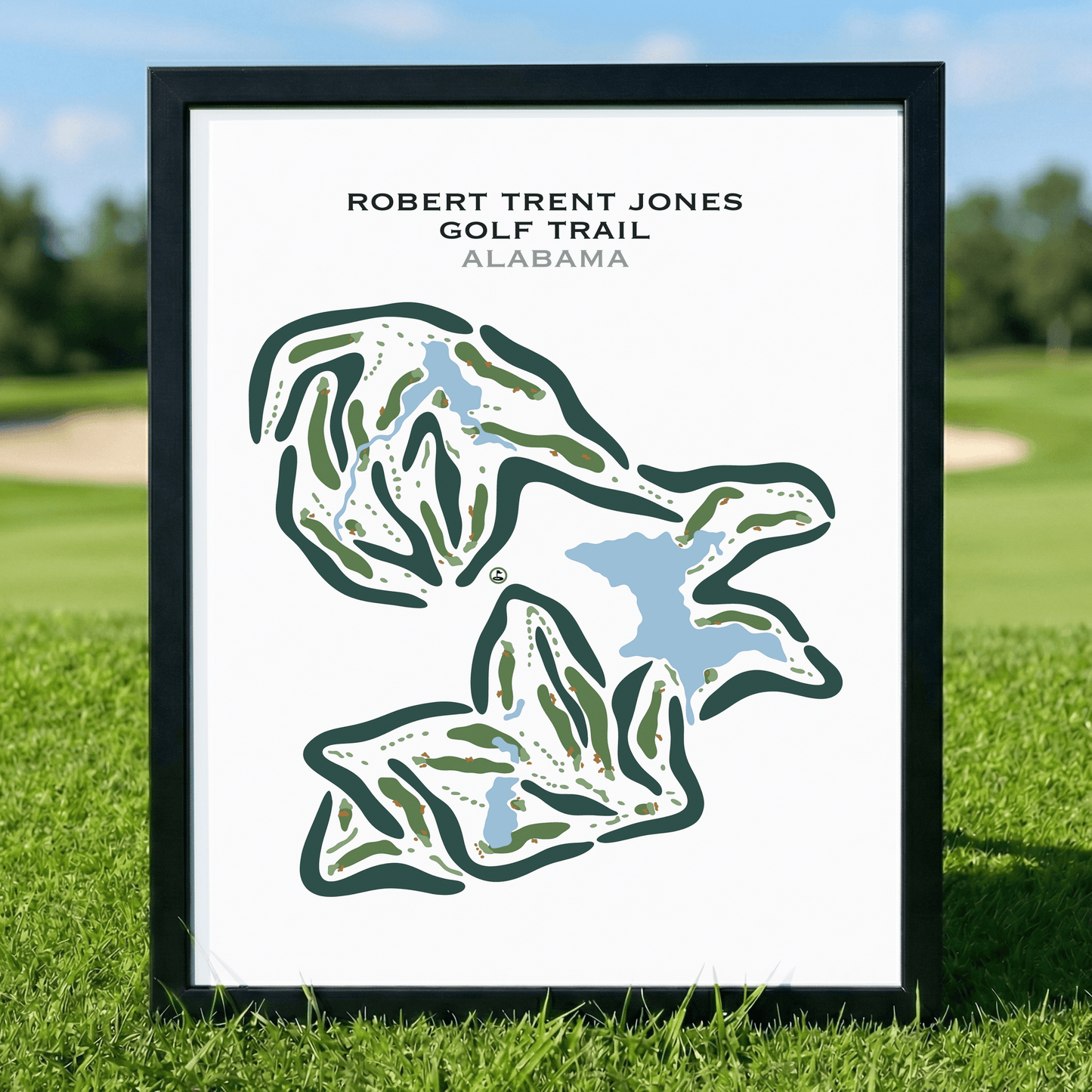 Robert Trent Jones Golf Trail, Alabama - Printed Golf Courses
