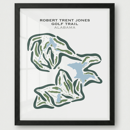 Robert Trent Jones Golf Trail, Alabama - Printed Golf Courses