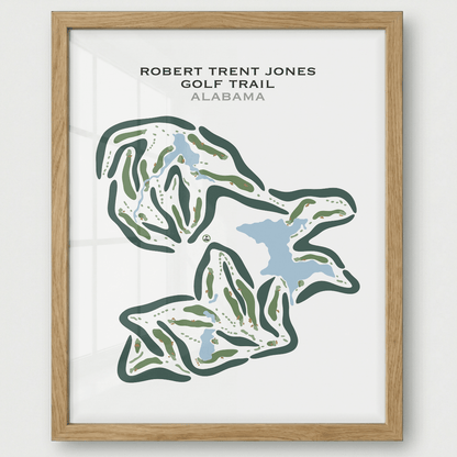 Robert Trent Jones Golf Trail, Alabama - Printed Golf Courses