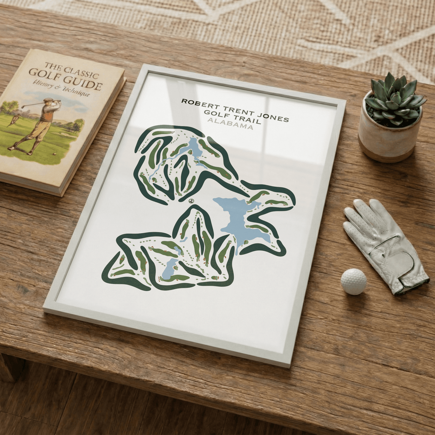 Robert Trent Jones Golf Trail, Alabama - Printed Golf Courses