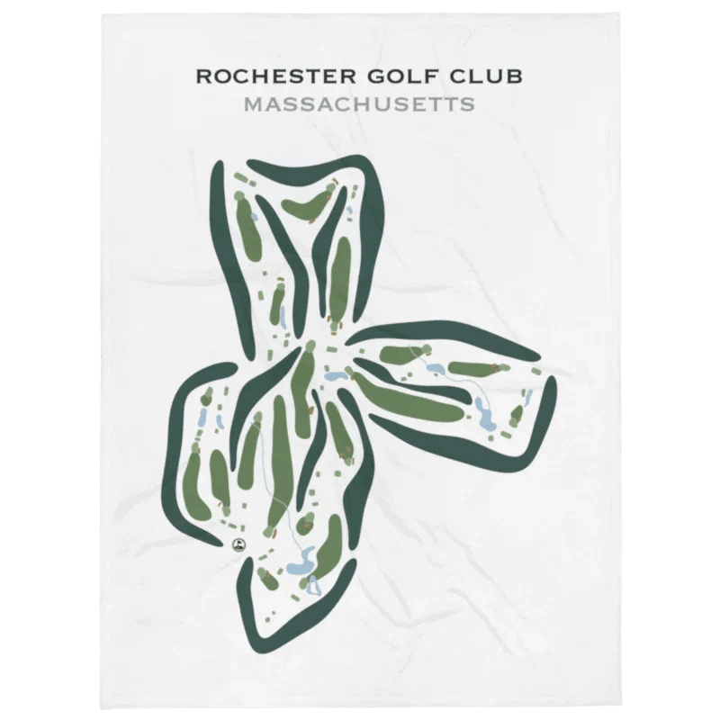 Rochester Golf Club, Massachusetts - Printed Golf Courses