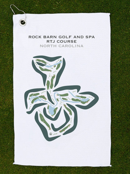 Rock Barn Country Club & Spa, North Carolina - Printed Golf Courses