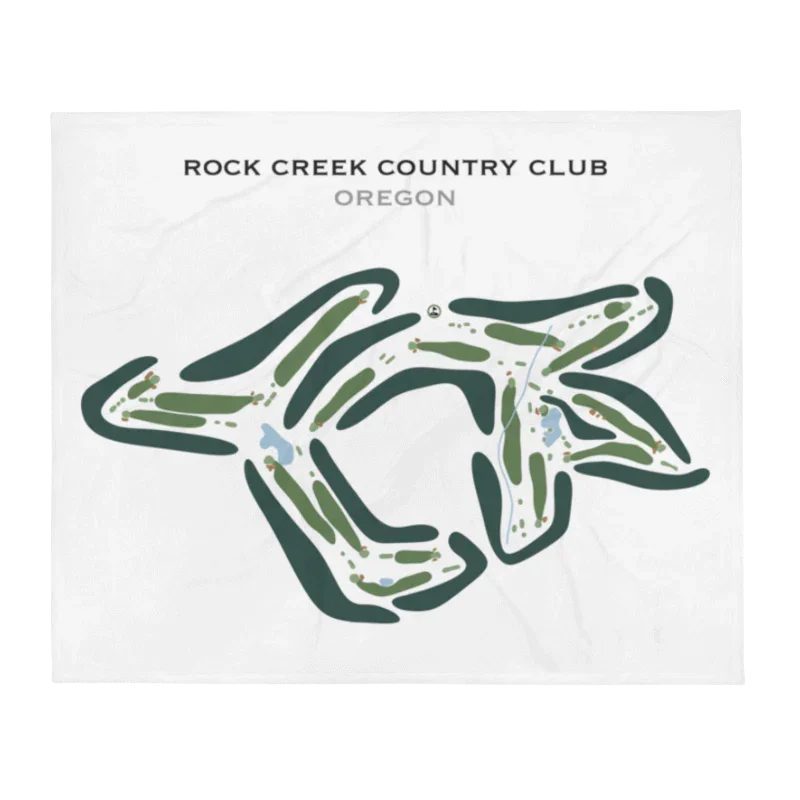 Rock Creek Country Club, Oregon - Printed Golf Courses