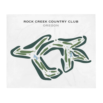 Rock Creek Country Club, Oregon - Printed Golf Courses