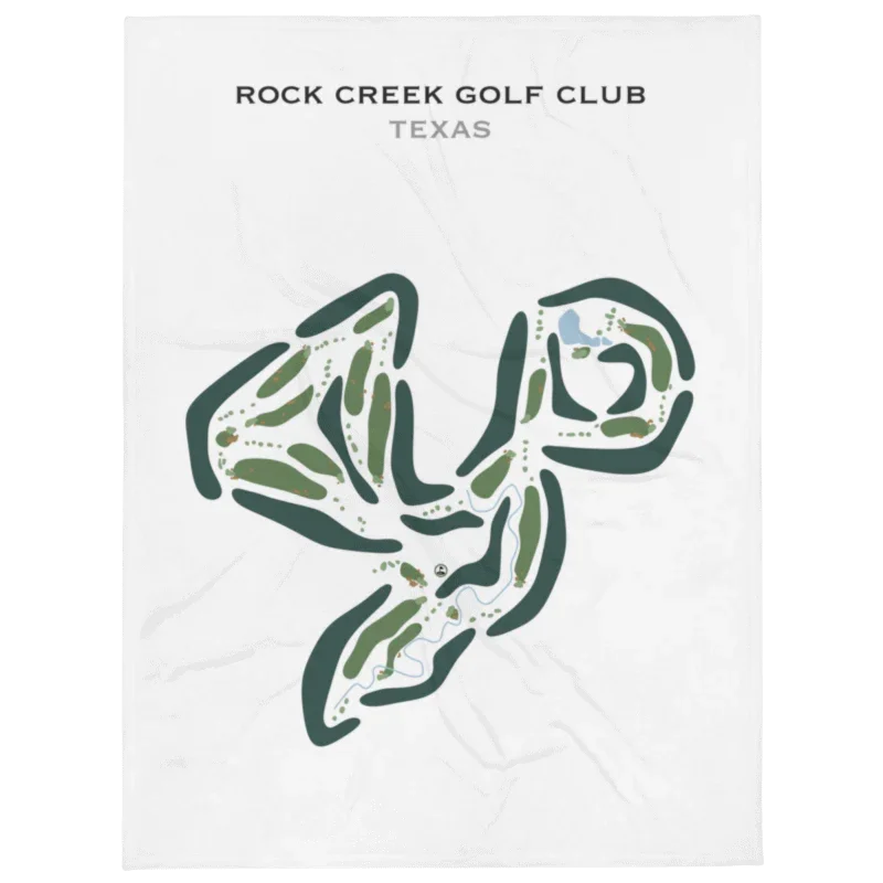 Rock Creek Golf Club, Texas - Printed Golf Courses