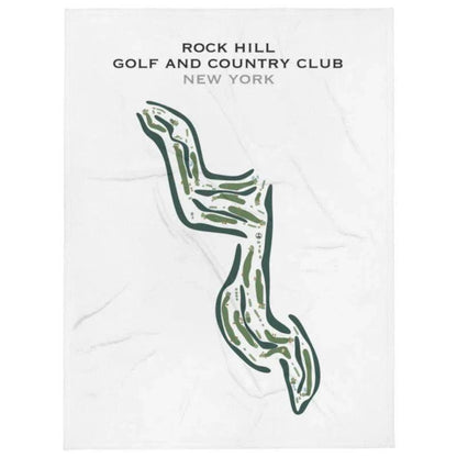 Rock Hill Golf and Country Club, New York - Printed Golf Courses