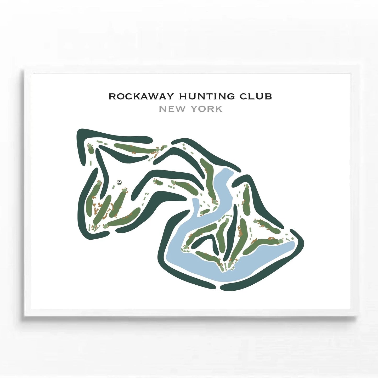 Rockaway Hunting Club, New York - Printed Golf Courses