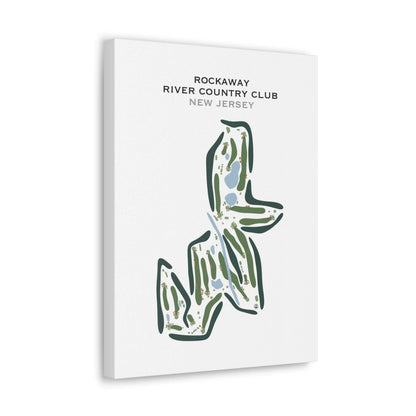 Rockaway River Country Club, New Jersey - Printed Golf Course