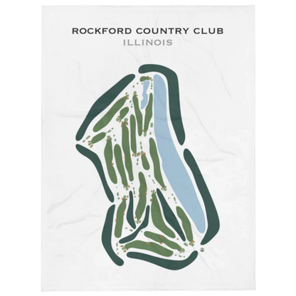 Rockford Country Club, Illinois - Printed Golf Courses