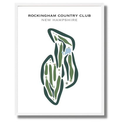 Rockingham Country Club, New Hampshire - Printed Golf Courses