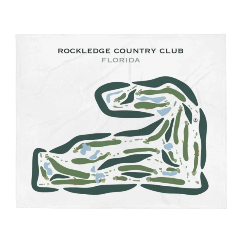 Rockledge Country Club, Florida - Printed Golf Course