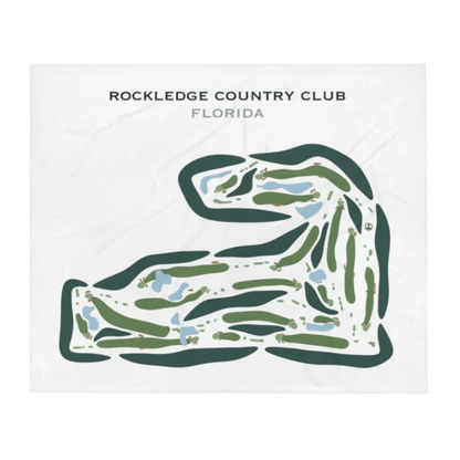 Rockledge Country Club, Florida - Printed Golf Course