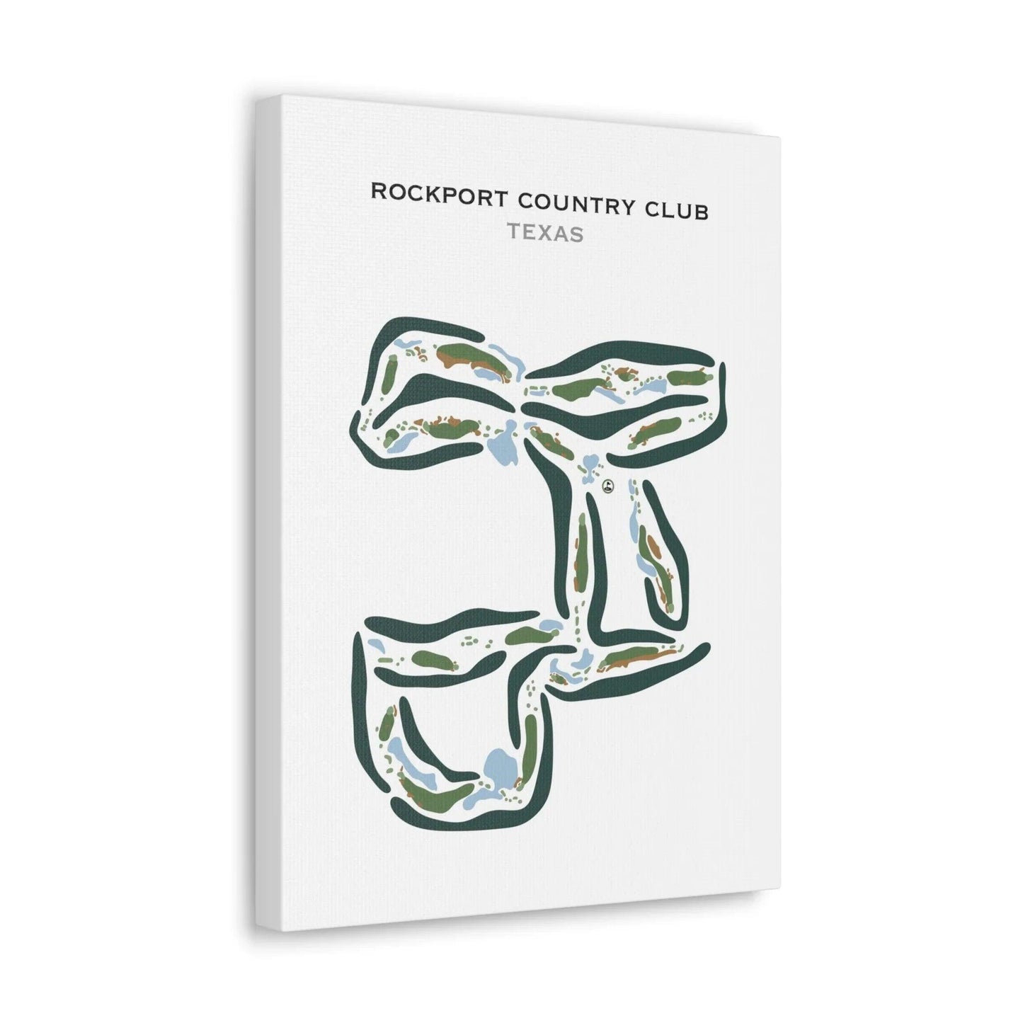 Rockport Country Club, Texas - Printed Golf Courses