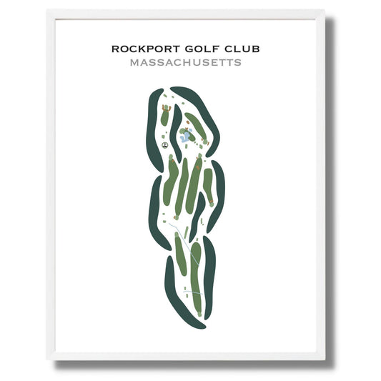 Rockport Golf Club, Massachusetts - Printed Golf Courses