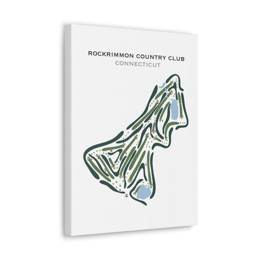 Rockrimmon Country Club, Connecticut - Printed Golf Courses