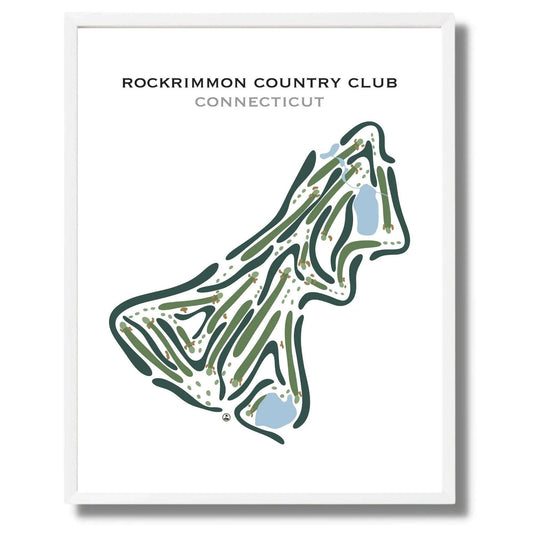 Rockrimmon Country Club, Connecticut - Printed Golf Courses
