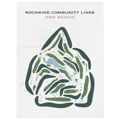 Rockwind Community Links, New Mexico - Printed Golf Courses