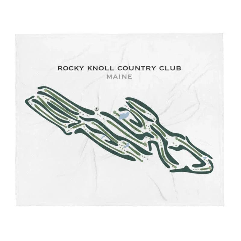 Rocky Knoll Country Club, Maine - Printed Golf Courses