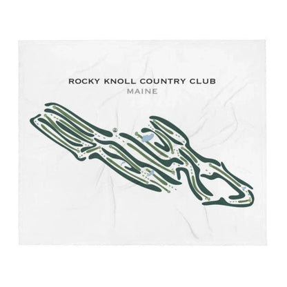 Rocky Knoll Country Club, Maine - Printed Golf Courses