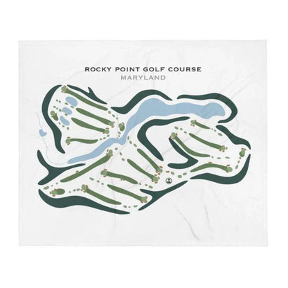 Rocky Point Golf Course, Maryland - Printed Golf Courses