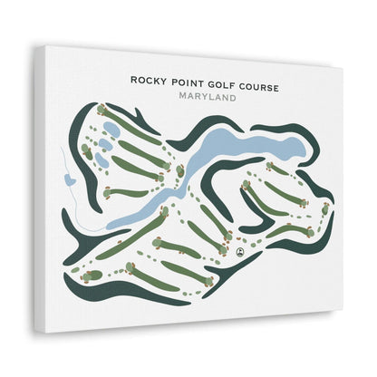 Rocky Point Golf Course, Maryland - Printed Golf Courses
