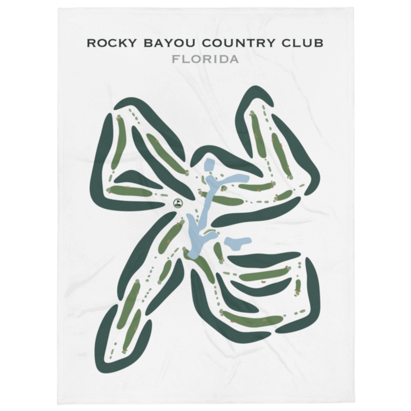 Rocky Bayou Country Club‎, Florida - Printed Golf Courses