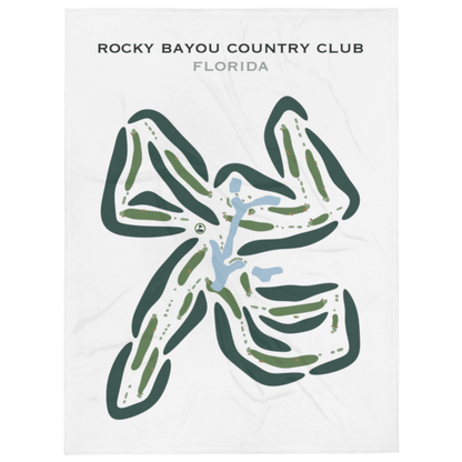 Rocky Bayou Country Club‎, Florida - Printed Golf Courses