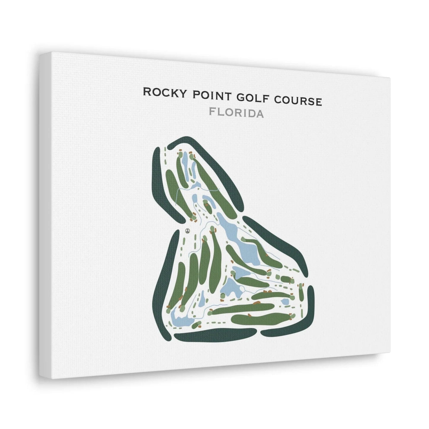 Rocky Point Golf Course, Florida - Printed Golf Courses