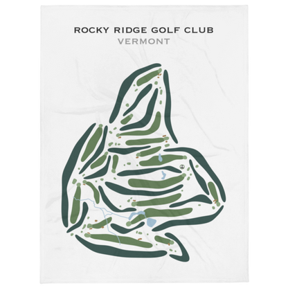 Rocky Ridge Golf Club, Vermont - Printed Golf Courses