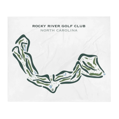 Rocky River Golf Club, Concord, North Carolina - Printed Golf Courses