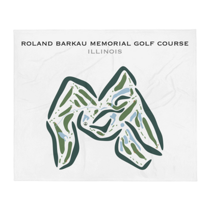 Roland Barkau Memorial Golf Course, Illinois - Printed Golf Courses