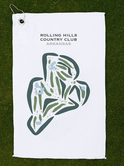 Rolling Hills Country Club, Arkansas - Printed Golf Courses