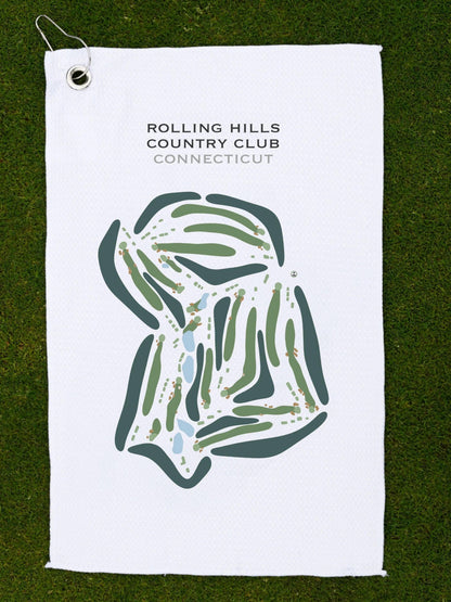 Rolling Hills Country Club, Connecticut - Printed Golf Courses