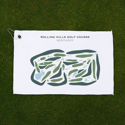 Rolling Hills Golf Course, Kentucky - Printed Golf Courses