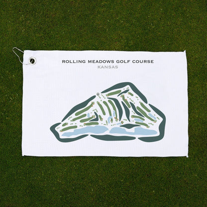 Rolling Meadows Golf Course, Kansas - Printed Golf Courses
